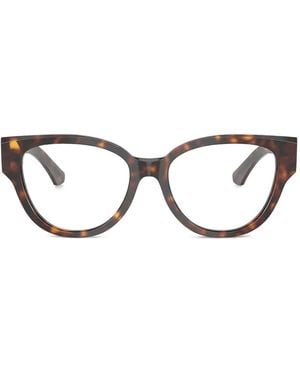 Burberry Cat-Eye-Brille - Braun