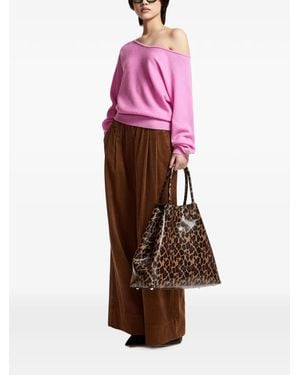 Essentiel Antwerp Kage Pullover Mit Fledermausärmeln - Pink