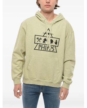 Phipps Logo-Embroidered Hoodie - Natural