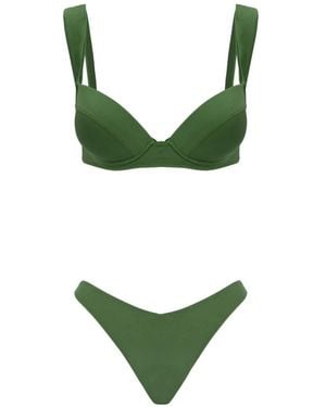 Noire Swimwear Ava Ivy Bikini - Green