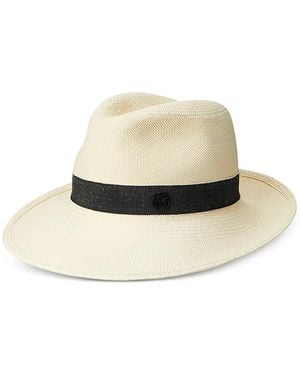 Maison Michel Eric Hat - White