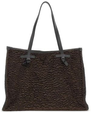 MARCELLA CLUB Marcella Faux-Fur Tote Bag - Black
