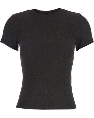 FRAME 'The Rib' T-Shirt - Black