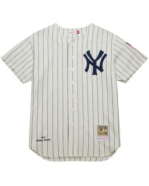 Mitchell & Ness Mickey Mantle New York Yankees 1951 - White