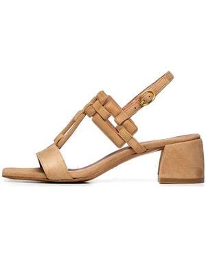 Poche Paris 50Mm Square-Toe Sandals - Brown