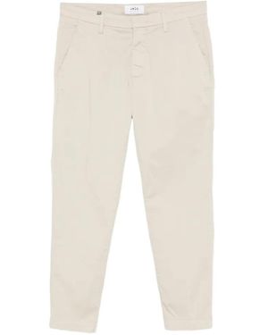 VELA SHOP Belt-Loop Trousers - White