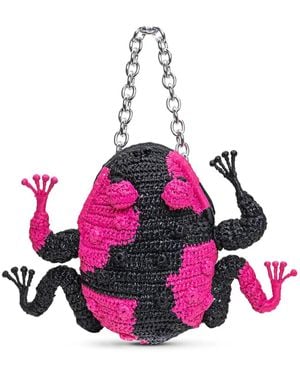 Collina Strada Borsa A Mano Frog - Rosa
