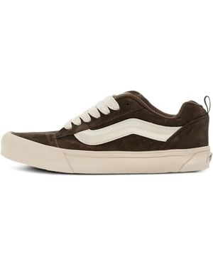 Vans Knu Skool Suède Sneakers - Wit