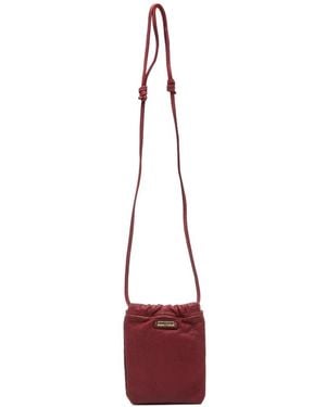 Caterina Lucchi Eva Leather Crossbody Bag - Red