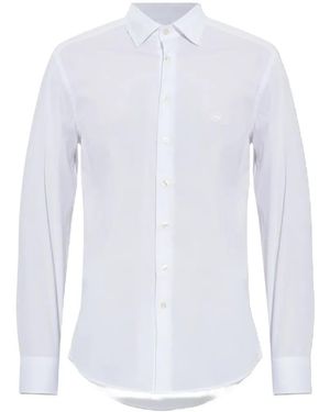 Etro Embroidered-Logo Shirt - White