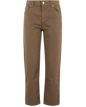 Department 5 Cotton Pants - Natural