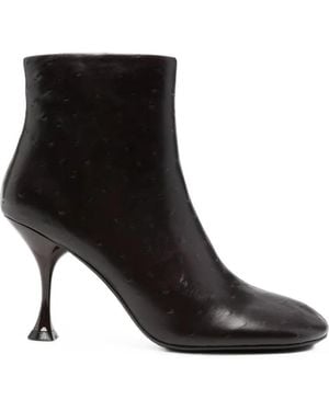 Lola Cruz Elise Ankle Boots - Black