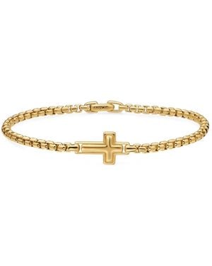 David Yurman Bracelet À Perles Brodées - Metallic