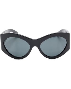 Saint Laurent Lunettes De Soleil Sl854 À Monture Papillon - Gris