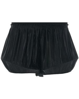 Givenchy Shorts Con Pinzas - Negro