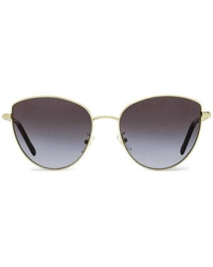 Tory Burch Twisted Cat-Eye Sunglasses - Gray