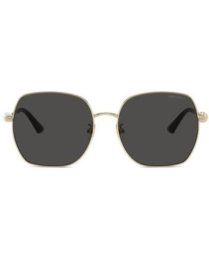 Jimmy Choo Crystal-Embellished Sunglasses - Grey