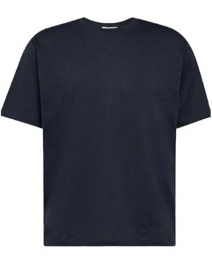 Lardini リネン Tシャツ - ブルー