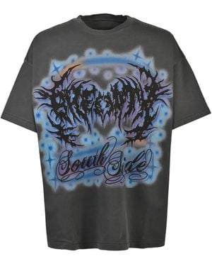 BREATH Airbrush T-Shirt - Grey
