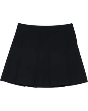 A.P.C. Pleated Mini Skirt - Black