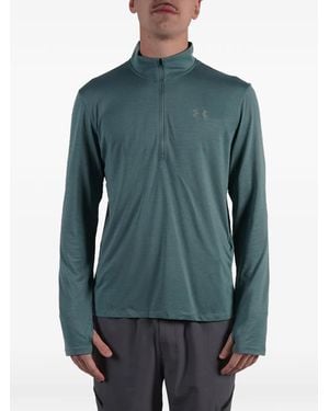 Under Armour Ua Launch Half-Zip T-Shirt - Blue