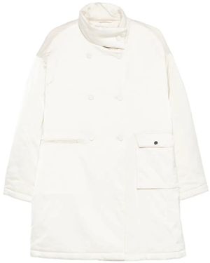 Viktoria Chan Rhea Double-Breasted Coat - White