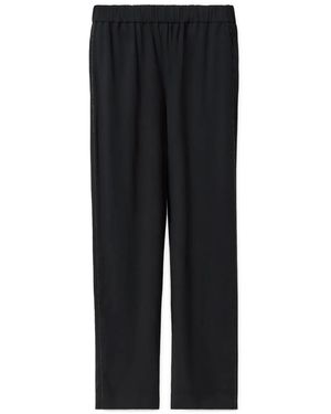 Fabiana Filippi Beaded-Trim Trousers - Black