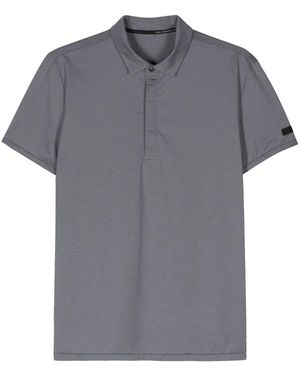 Rrd Poloshirt Aus Tech-Jersey - Grau