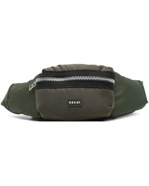 Sacai Pocket Belt Bag - Green