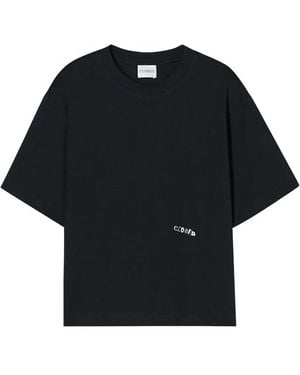 Closed Camiseta con espalda estampada - Negro
