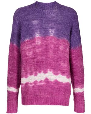 Isabel Marant Henley タイダイ セーター - パープル
