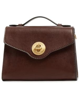 The Bridge Handtasche Mit Drehverschluss - Braun