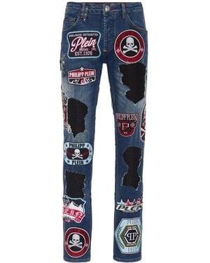 Philipp Plein Rock Star ジーンズ - ブルー