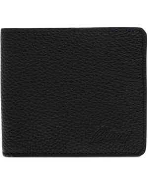 Brioni Leather Classic Wallet - Black