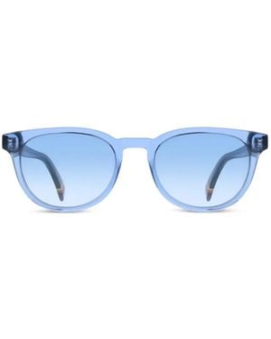Paul Smith Lunettes De Soleil À Monture Ronde - Blue