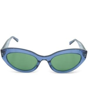 MCM Cat-Eye Frame Sunglasses - Green