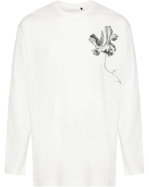 Y-3 Gfx フローラル Tシャツ - ホワイト