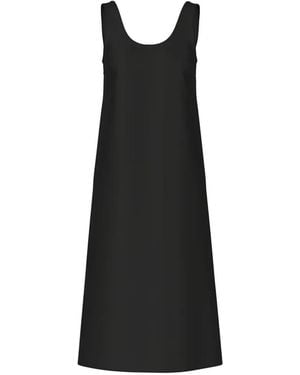 Marc Cain Scoop-Neck Dress - Black