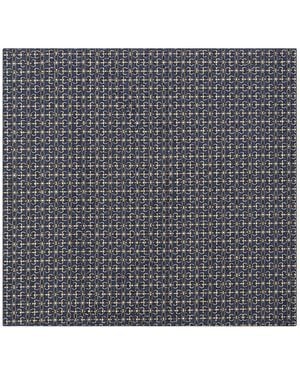 Tombolini Horsebit-Print Pocket Square - Gray