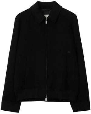 Burberry Cashmere Harrington Jacket - Black