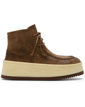 Marsèll Parapana Suede Boots - Brown