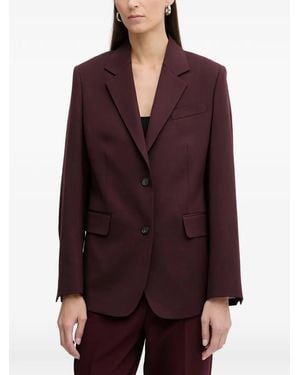 Filippa K Delilah Single-Breasted Blazer - Purple