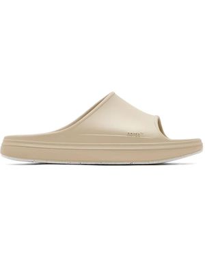 Norda Open-Toe Slides - White