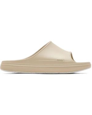 Norda Open-Toe Slides - White