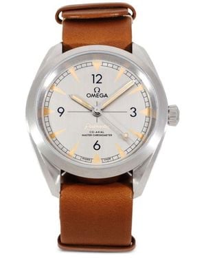 Omega 2023 Unworn Railmaster 40Mm - White