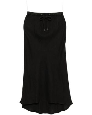 James Perse Asymmetric Skirt - Black