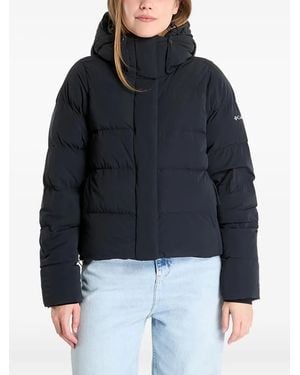 Columbia Logo-Print Padded Jacket - Blue