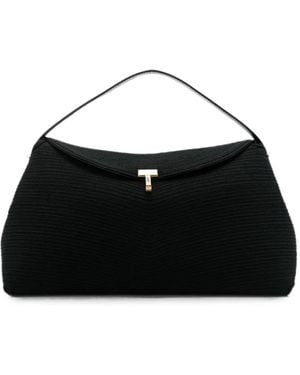 TOTEME T-Lock-Fastening Tote Bag - Black