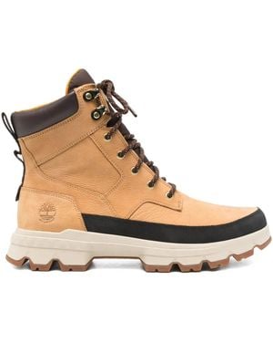 Timberland Greenstride Lace-Up Chunky-Sole Hiking Boots - Brown