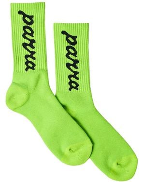 by Parra Chaussettes À Logo - Green